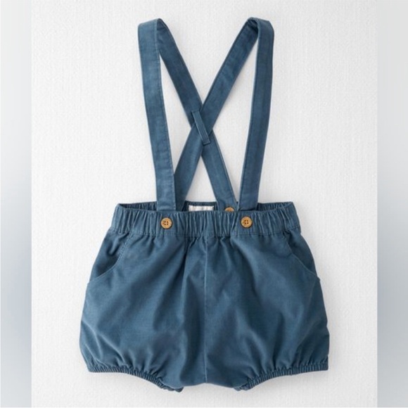 Organic Cotton Corduroy Suspenders Bubble - Picture 1 of 4